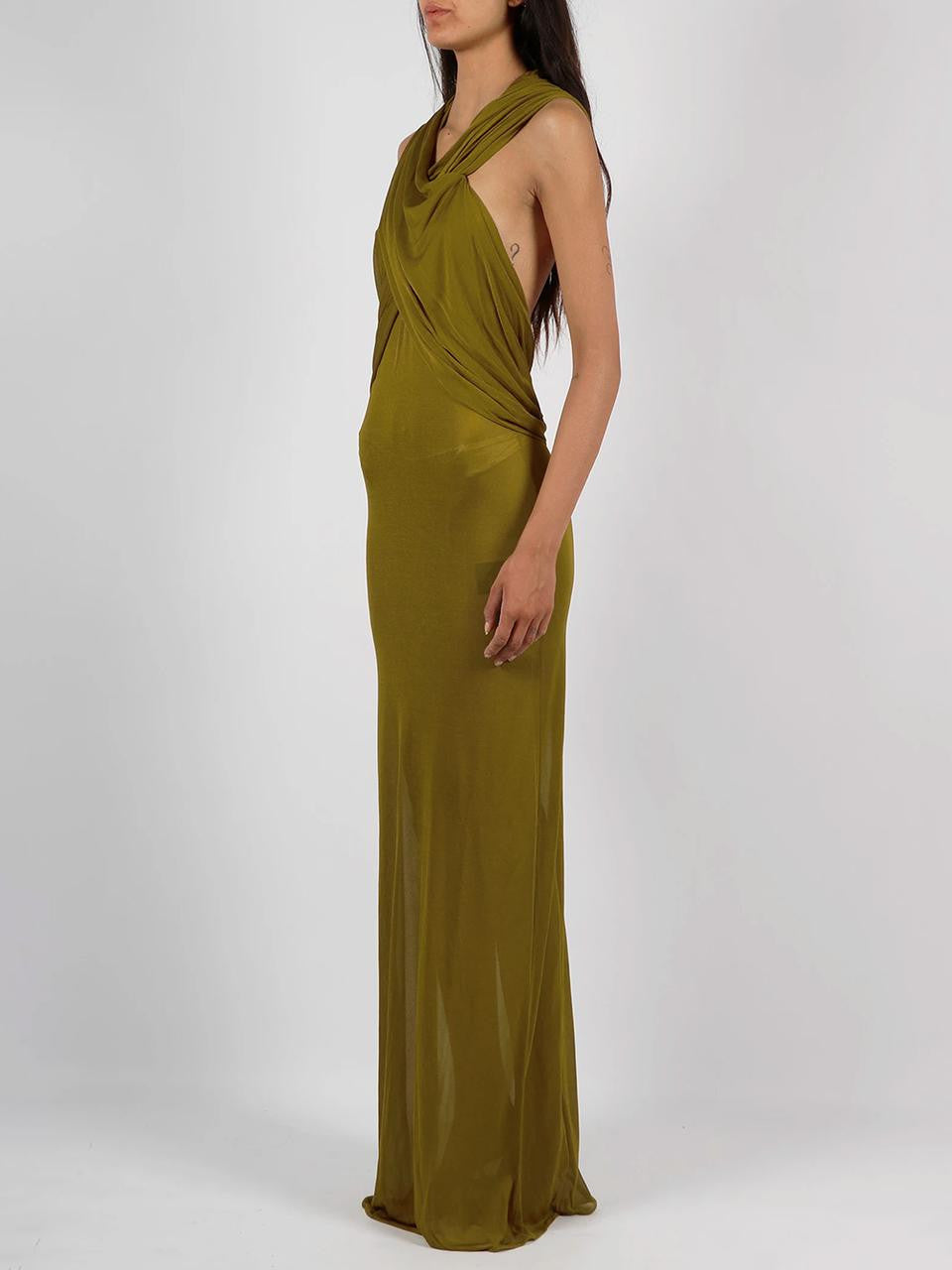 doja dress in olive