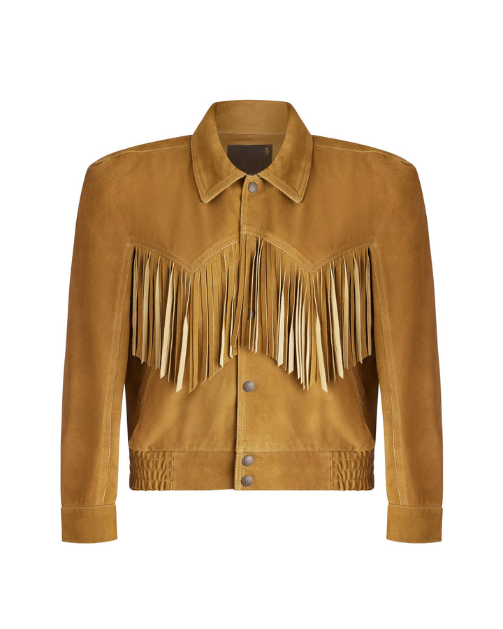 fringe suede jacket